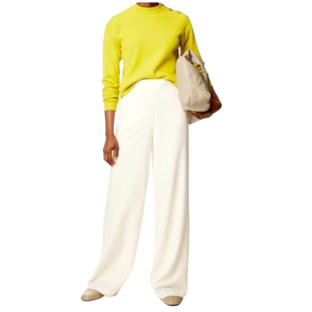 Lafayette 148, Silk Wide Leg Pants
